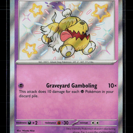 Pokemon 2024 Scarlet & Violet Greavard #SVP EN 070