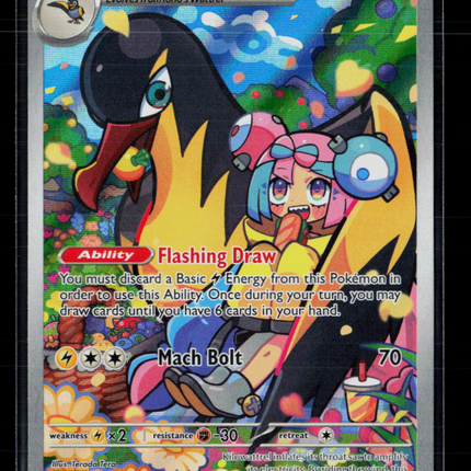 Pokemon 2025 Journey Together Iono's Kilowattrel #163/159