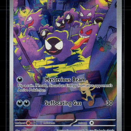 Pokemon 2024 Temporal Forces Gastly #177/162