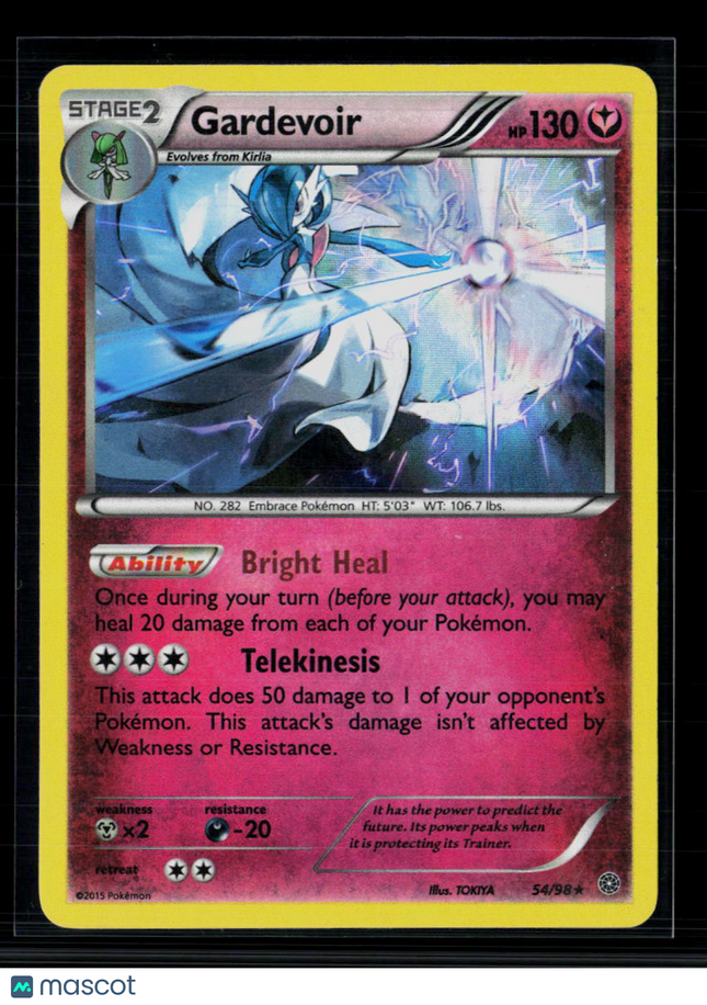 Pokemon 2015 Ancient Origins Gardevoir #54/98