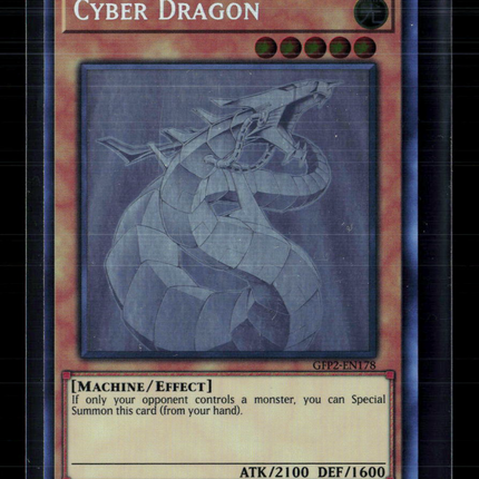 Yu-Gi-Oh! Cyber Dragon Ghosts From the Past Ghost Rare GFP2-EN178 1st Edition
