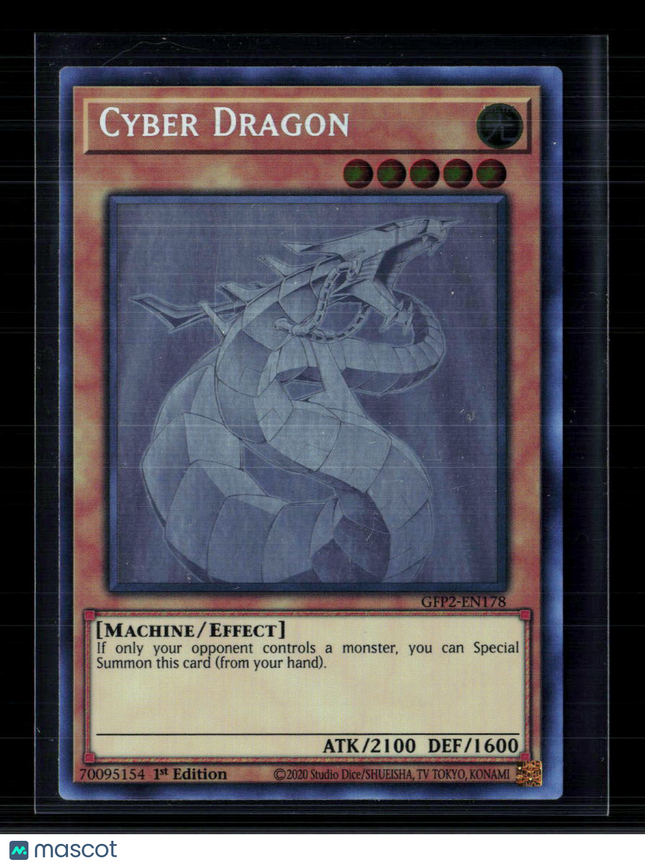 Yu-Gi-Oh! Cyber Dragon Ghosts From the Past Ghost Rare GFP2-EN178 1st Edition
