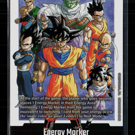 Dragon Ball Super Card Game Energy Marker Fusion World E-91 Holofoil