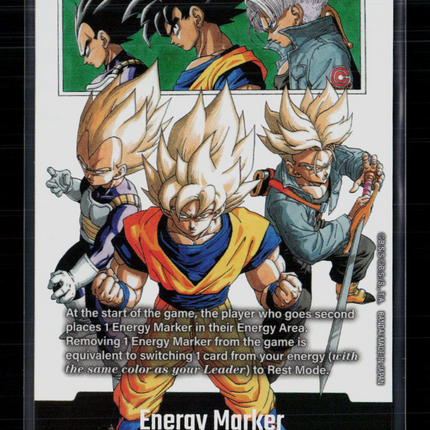 Dragon Ball Super Card Game Energy Marker Fusion World E-92 Holofoil