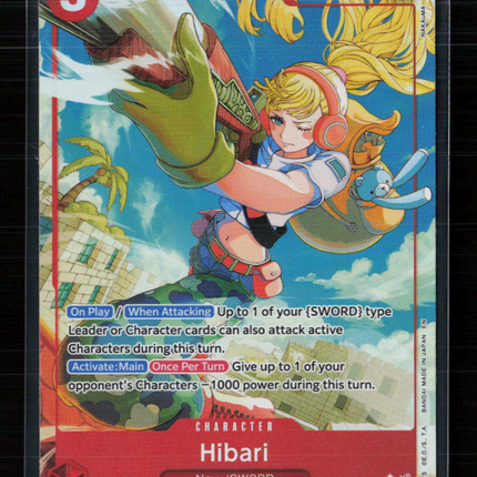 One Piece Hibari Extra Booster: One Piece Heroine's Edition R EB03-008