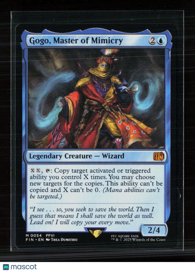 MTG Gogo, Master of Mimicry Universes Beyond: FINAL FANTASY M • 54 Normal