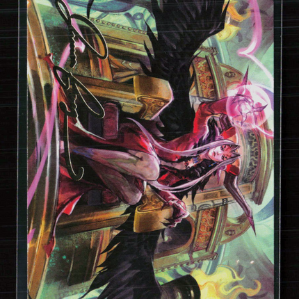 MTG Sorceress's Schemes Art Card Gold-Stamped Signature FINAL FANTASY S 9