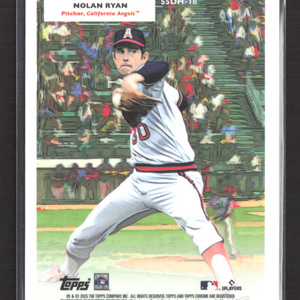 2025 Topps Chrome 1955 Double Header Nolan Ryan Mike Trout #55DH-18