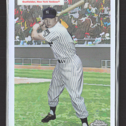 2025 Topps Chrome Roger Maris Mickey Mantle #55DH-10