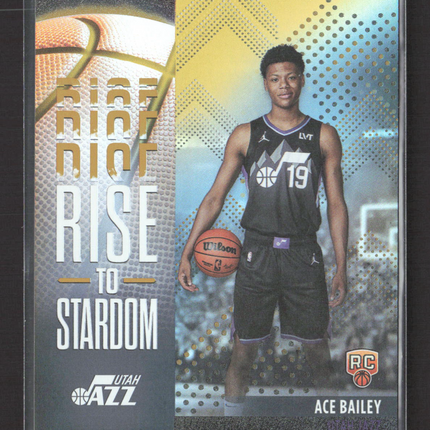 2025 Topps Rise to Stardom Ace Bailey #RTS-5 RC Gold /50