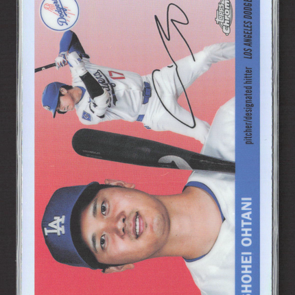 2025 Topps Chrome Platinum Shohei Ohtani #17 Refractor