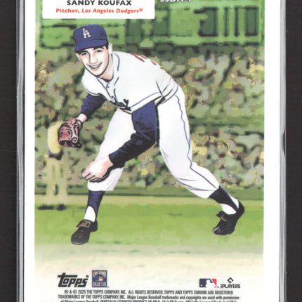 2025 Topps Chrome Sandy Koufax Shohei Ohtani #55DH-1