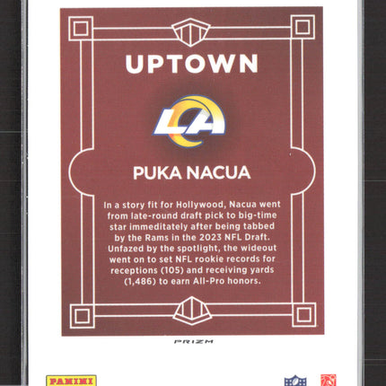 2025 Panini Donruss Optic Uptown Puka Nacua #8