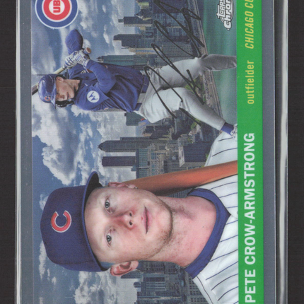 2025 Topps Chrome Platinum Pete Crow-Armstrong #55CV-18 Variation City