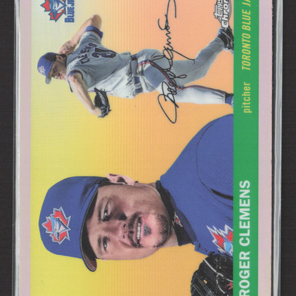 2025 Topps Chrome Platinum Roger Clemens #456 Rose Gold /75