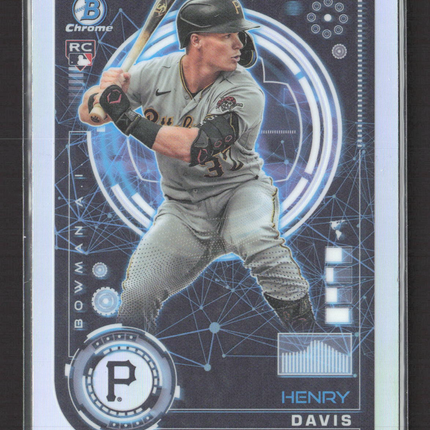 2024 Bowman Chrome Bowman AI Henry Davis #BAI-2 RC