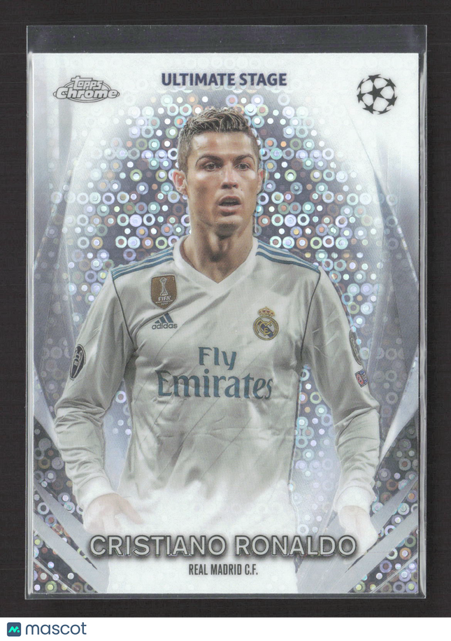 2024 Topps Chrome UEFA Champions League Ultimate Stage Cristiano Ronaldo #USC-44