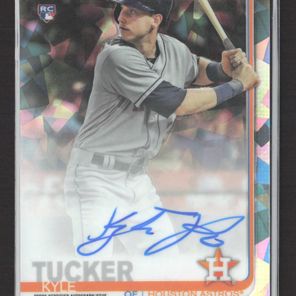 2019 Topps Chrome Kyle Tucker #CSA-KT Spphire RC Auto