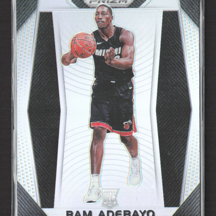 2017 Panini Prizm Bam Adebayo #51 RC Silver