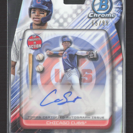 2024 Bowman Draft Chrome Bowman In Action Cam Smith #BIA-CS 65/99 Auto