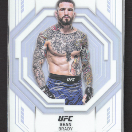 2025 Topps Finest UFC Sean Brady #FW-24 Framed in White