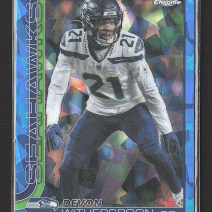 2025 Topps Chrome Devon Witherspoon #277 Blue Sapphire
