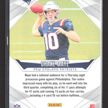 2024 Panini Phoenix Drake Maye #179 RC Rewards Pack White Shimmer