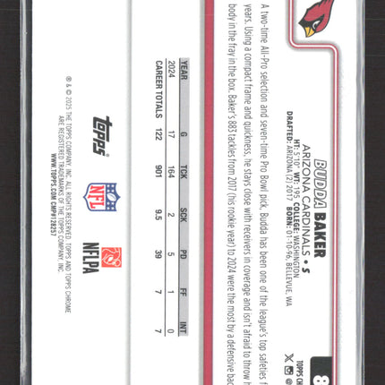 2025 Topps Chrome Budda Baker #8 Blue Sapphire