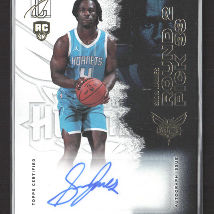 2026 Topps Signature Class Basketball Sion James #RCA-SJ RC Auto