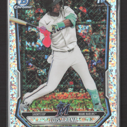 2025 Bowman Chrome Luis Arana #BCP-72 Atomic Refractor
