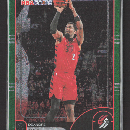 2026 Topps NBA Hoops Deandre Ayton #5 Green /75