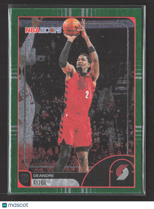 2026 Topps NBA Hoops Deandre Ayton #5 Green /75