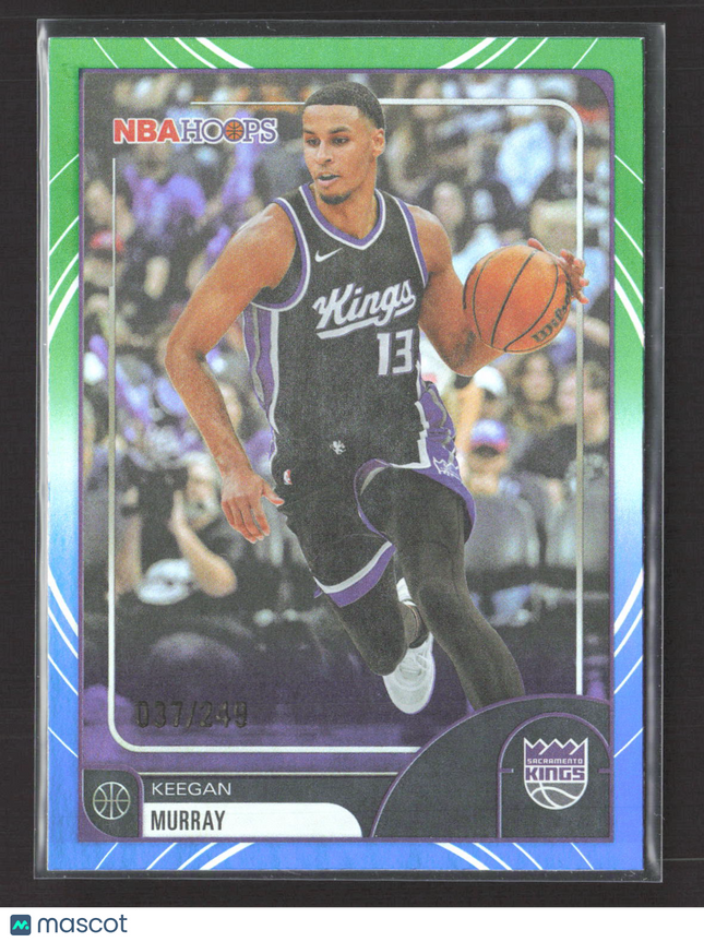 2026 Topps NBA Hoops Keegan Murray #83 Blue Green 037/249