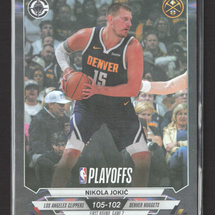 2026 Topps NBA Hoops Finals Pursuit Nikola Jokic #FP-7