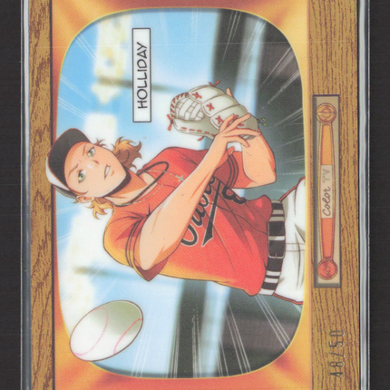 2024 Topps Bowman Chrome Anime Jackson Holliday #BA-6 Gold 48/50