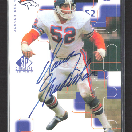 1999 Upper Deck SP Signature Edition Randy Gradishar #GR Auto