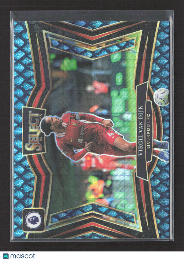 2025 Select Premier Field Level Virgil van Dijk #243 Blue Dragon Scale 17/48