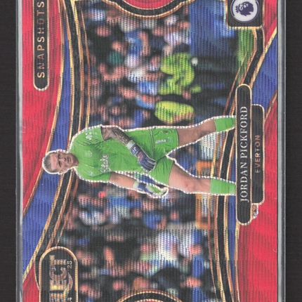 2025 Panini Select Prizm Snapshots Jordan Pickford #12 Red 14/49
