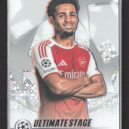 2026 Topps Chrome UEFA Club Competitions Ultimate Stage Ethan Nwaneri #US-7