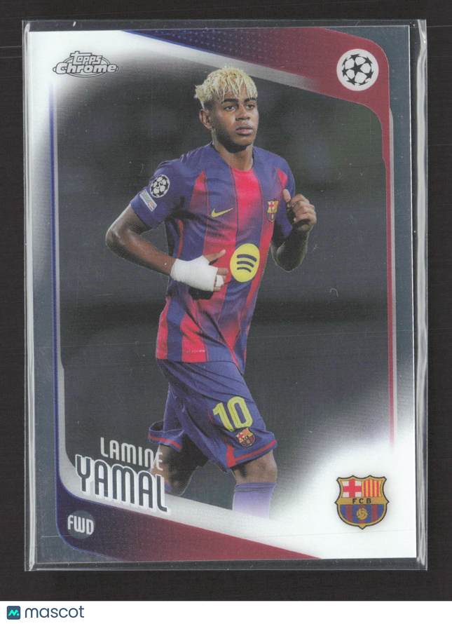 2026 Topps Chrome Lamine Yamal #10