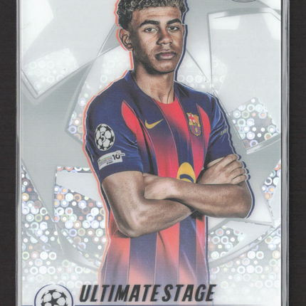 2026 Topps Chrome Ultimate Stage Lamine Yamal #US-20
