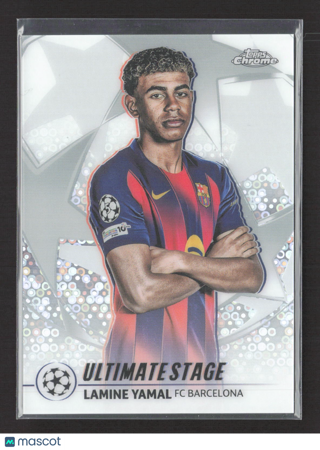 2026 Topps Chrome Ultimate Stage Lamine Yamal #US-20
