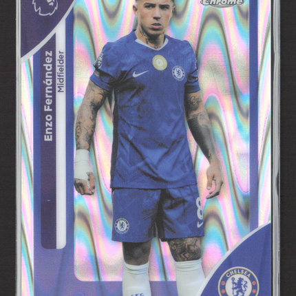 2026 Topps Chrome Enzo Fernandez #66 RayWave