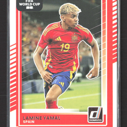 2025 Panini Donruss Road to FIFA World Cup 26 Lamine Yamal #10