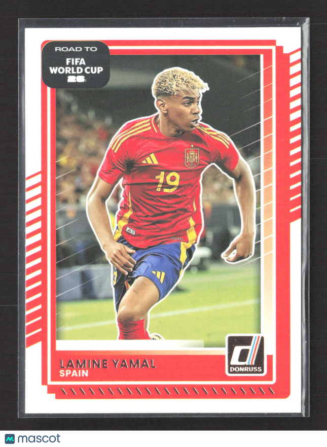 2025 Panini Donruss Road to FIFA World Cup 26 Lamine Yamal #10