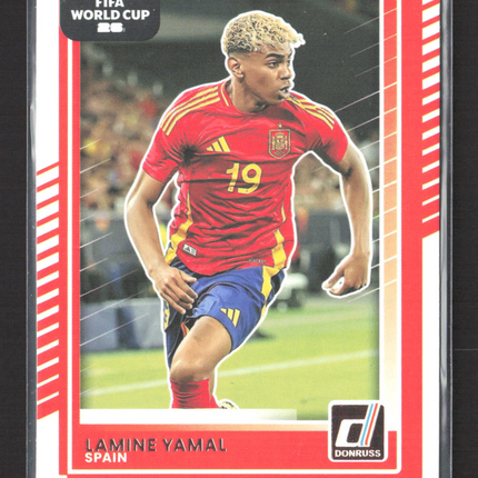 2025 Panini Donruss Road to FIFA World Cup 26 Lamine Yamal #10