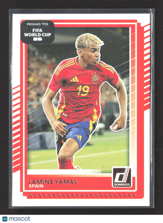 2025 Panini Donruss Road to FIFA World Cup 26 Lamine Yamal #10