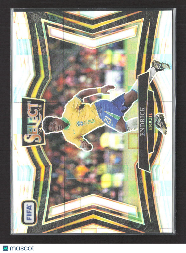 2025 Panini Select FIFA Soccer Endrick #225 Field Level Pandora