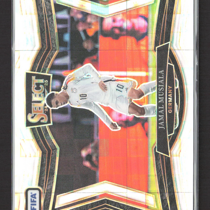 2025 Panini Select FIFA Soccer Field Level Jamal Musiala #228 Prizm Pandora