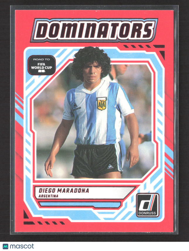 2025 Panini Donruss Road to FIFA World Cup Dominators Diego Maradona #23